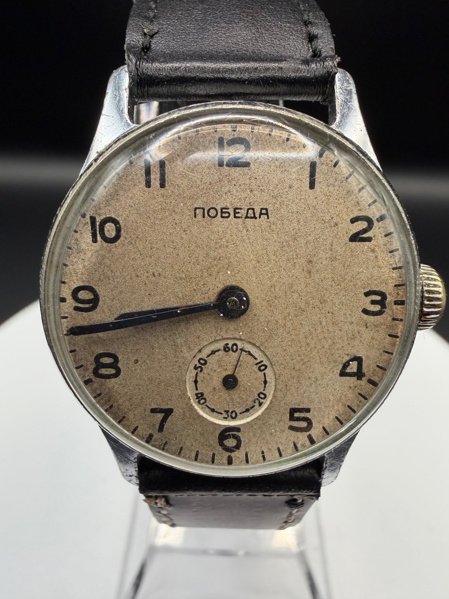 Montre Vintage Pobeda russe URSS années 1950, petite seconde