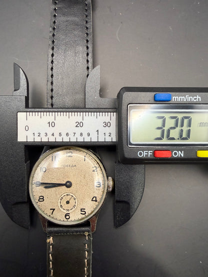 Montre Vintage Pobeda russe URSS années 1950, petite seconde