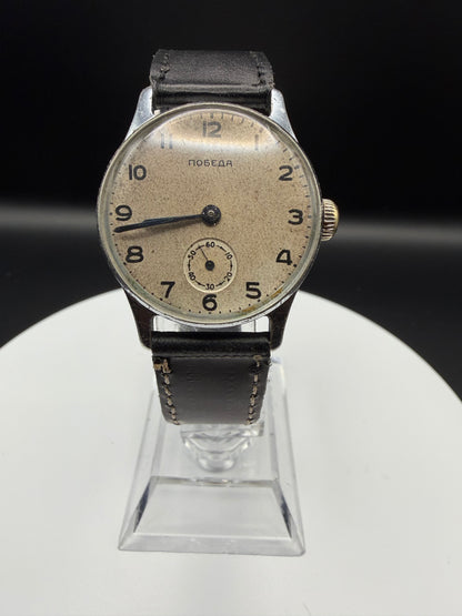 Montre Vintage Pobeda russe URSS années 1950, petite seconde