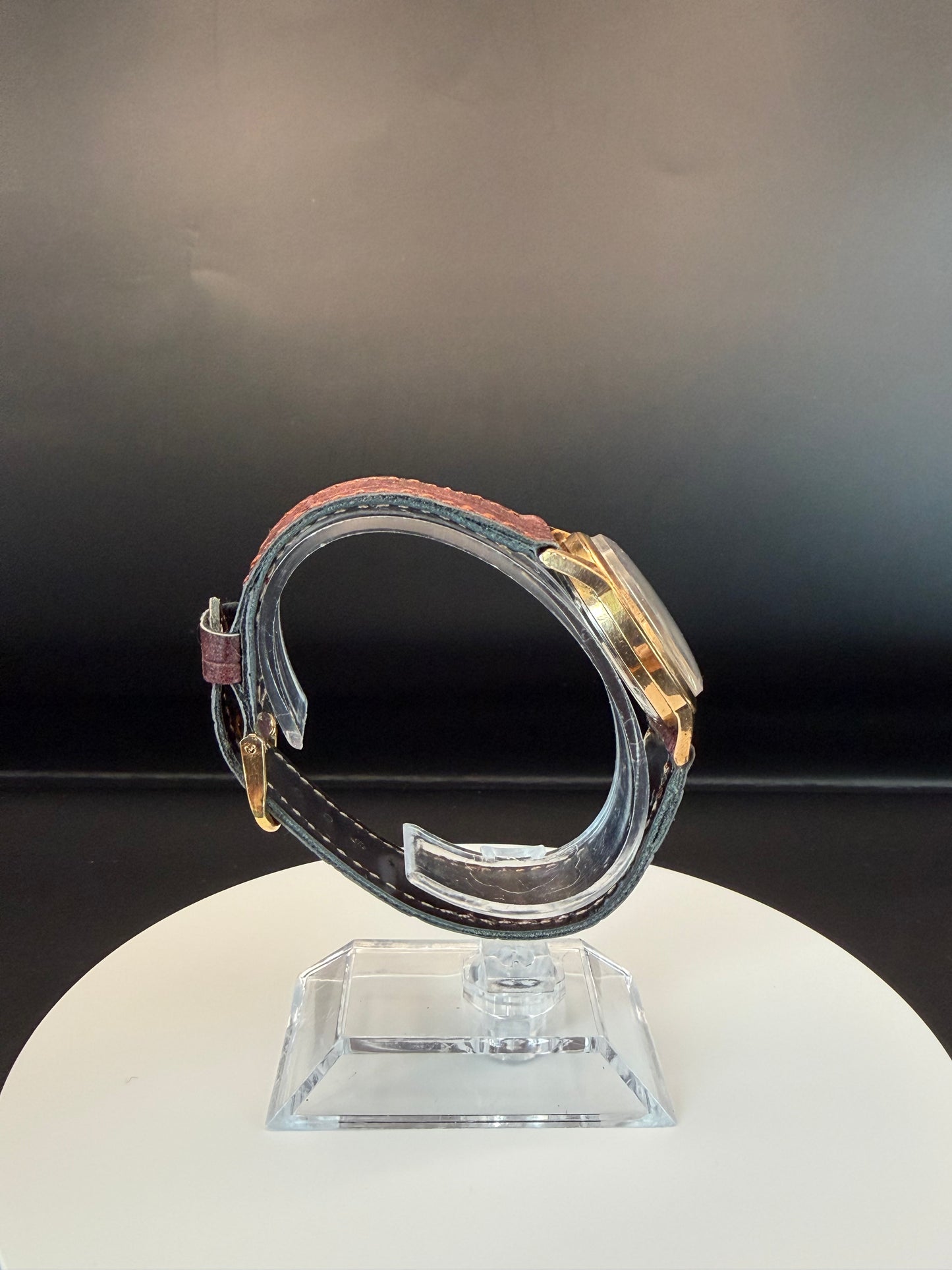 Montre LIP vintage mécanique Incabloc – boîtier plaqué or - 1950/1960