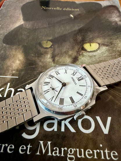 Montre Vintage Pobeda russe URSS métal 17 Rubis 1960s