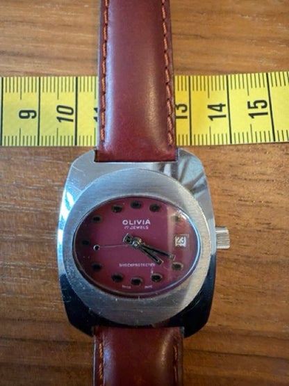 Montre Vintage OLIVIA Swiss Made 1970s