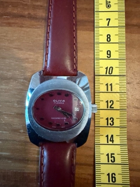 Montre Vintage OLIVIA Swiss Made 1970s