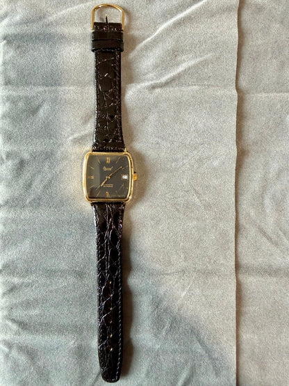 Montre OGIVAL Suisse Automatique NOS noir 25 rubies 1980