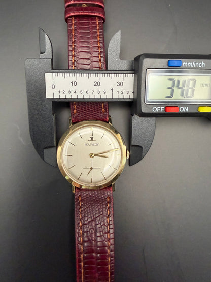 Montre Jaeger-Lecoultre vintage 10 carats filled 1950