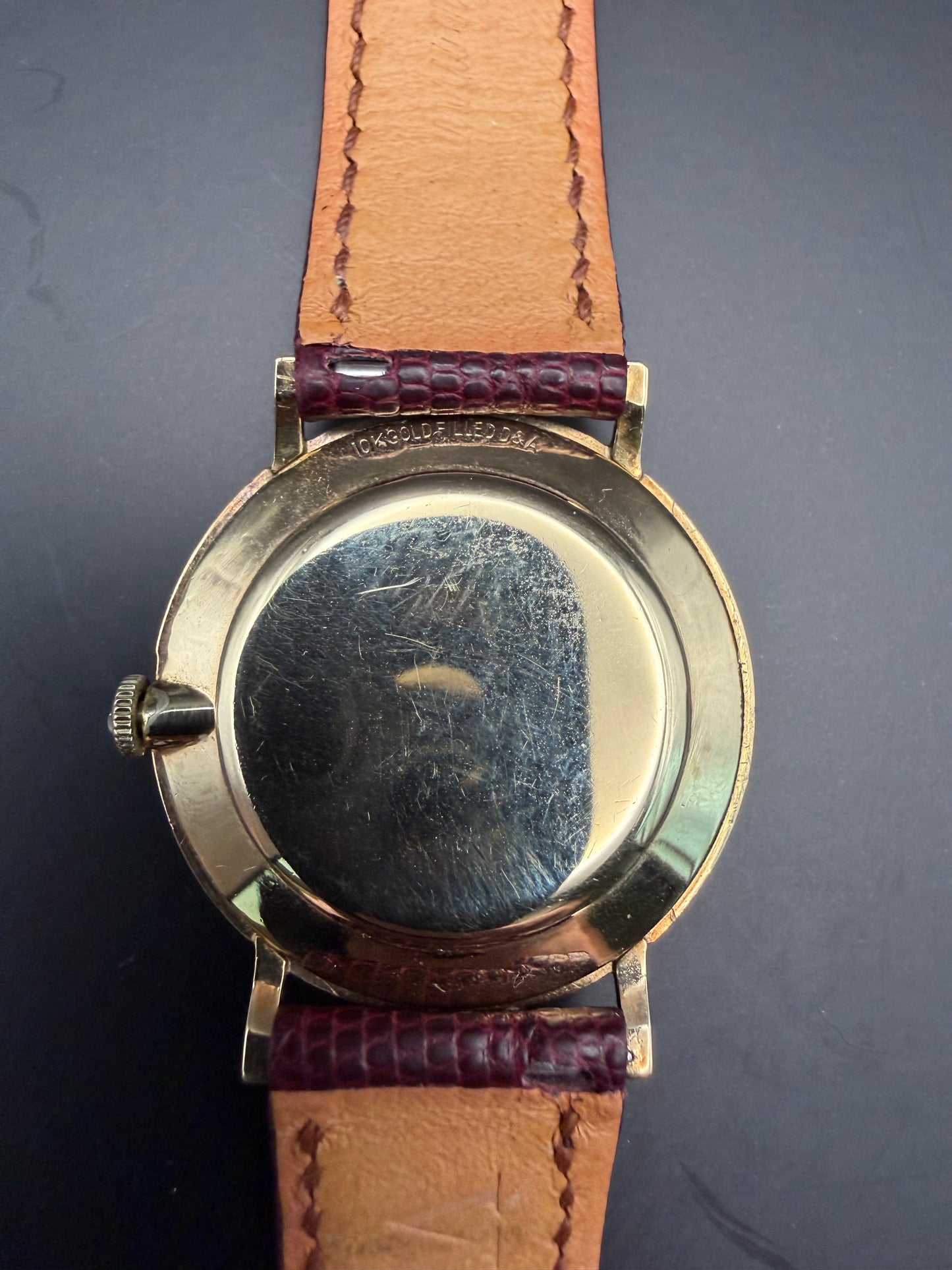 Montre Jaeger-Lecoultre vintage 10 carats filled 1950