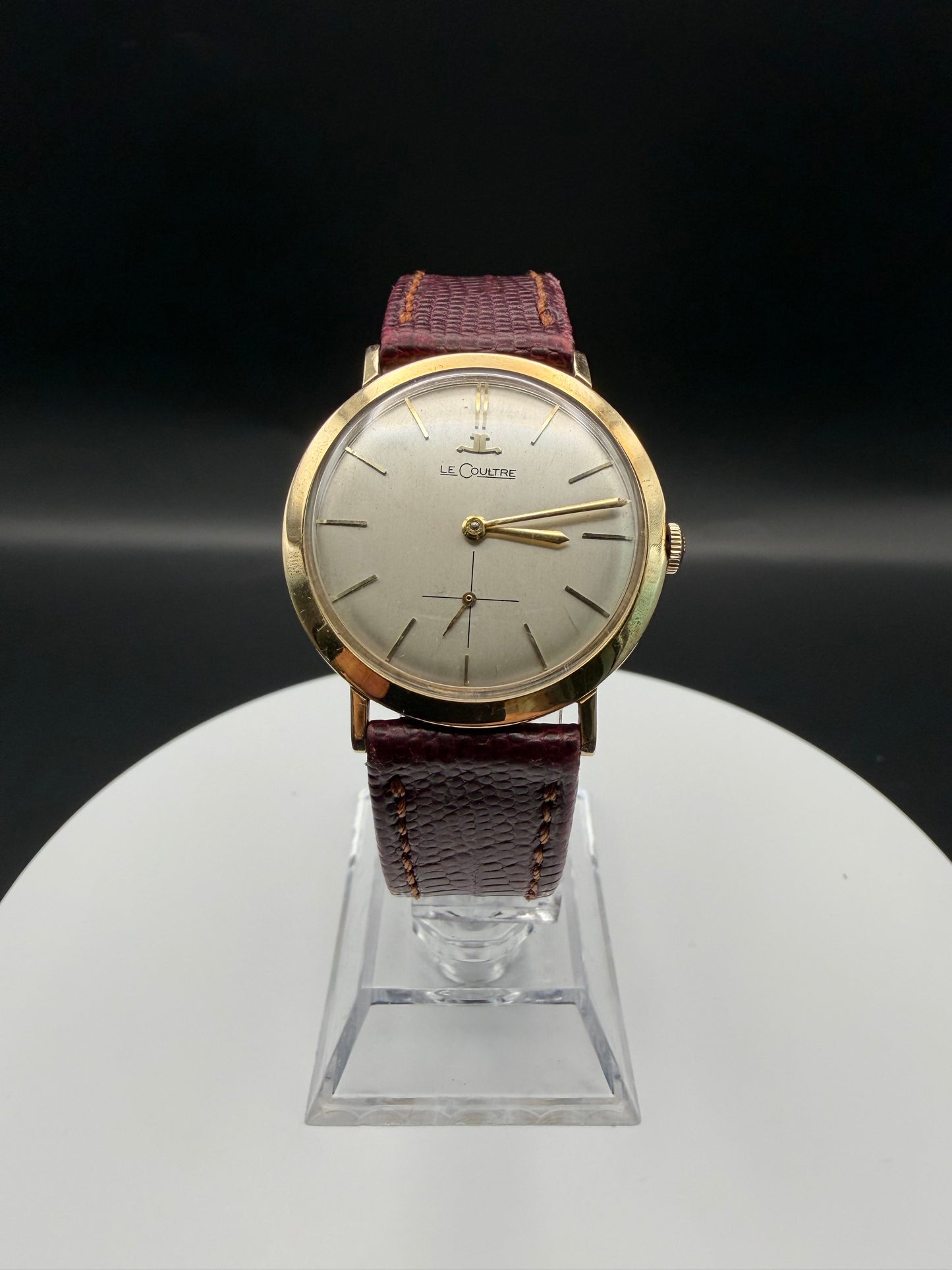 Montre Jaeger-Lecoultre vintage 10 carats filled 1950