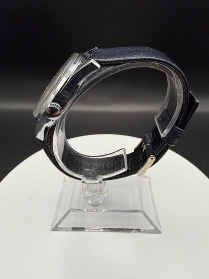Montre Orano NOS Swiss Made chiffres arabes cadran argent FS Ferrovie dello Stato