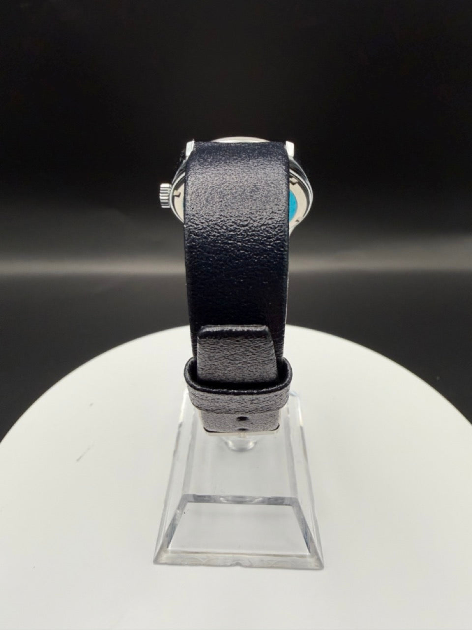 Montre Orano NOS Swiss Made chiffres arabes cadran argent FS Ferrovie dello Stato