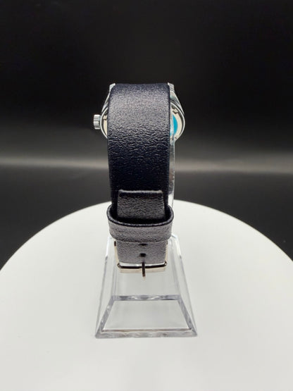 Montre Orano NOS Swiss Made cadran argent vintage FS Ferrovie dello Stato
