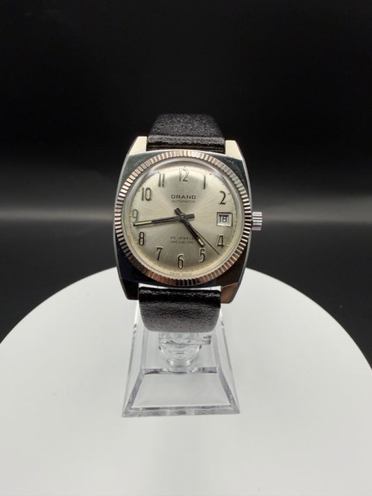 Montre Orano NOS Swiss Made Automatique day date vintage
