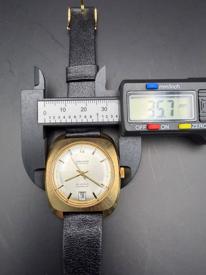 Montre Orano NOS Swiss Made Automatique doré