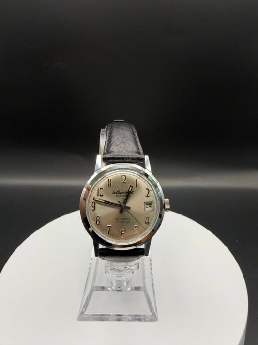 Montre Le Cheminant automatique 25 rubis Incabloc 60s