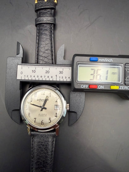 Montre Le Cheminant automatique 25 rubis Incabloc 60s