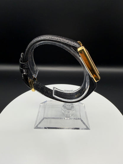 Montre LIP quartz vintage petite montre tank, cadran romain élégant