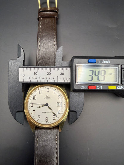 Montre vintage YEMA Sous-Marine – Calibre FE 140 – Remontage manuel – Années 70 - Révisée
